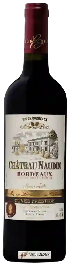 Vignobles Soum - Château Naudin Cuvée Prestige Bordeaux Vignobles Soum - Château Naudin Cuvée Prestige Bordeaux