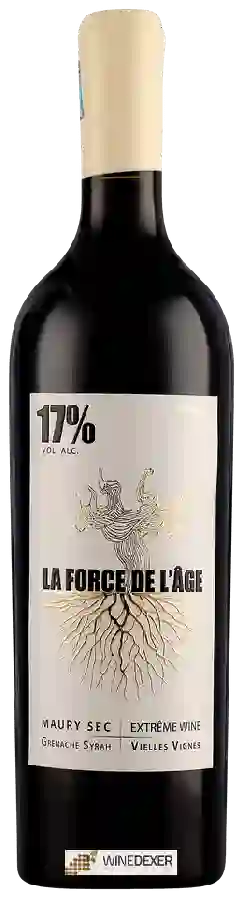 Vignobles Vellas - La Force de L'Âge Grenache - Syrah Vieilles Vignes Maury Sec