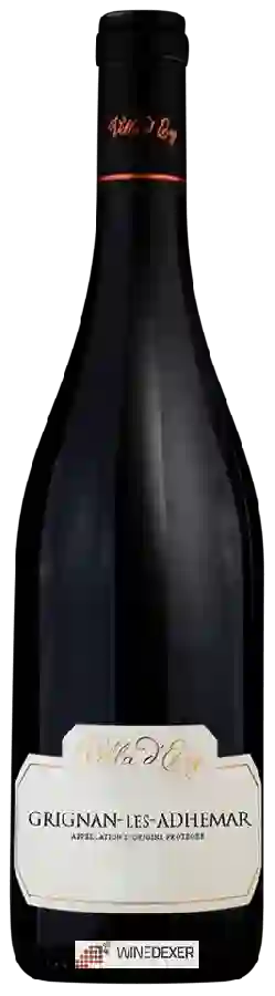 Winery Villa d'Erg - Grignan-les-Adhémar Rouge