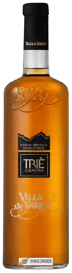 Winery Villa de Varda - Trié Grappa Riserva Trentina Invecchiata