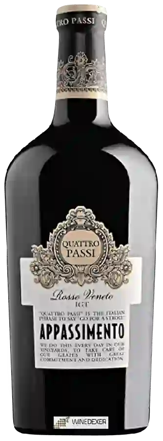 Winery Villa Degli Olmi - Quattro Passi Appassimento Rosso Veneto Winery Villa Degli Olmi - Quattro Passi Appassimento Rosso Veneto