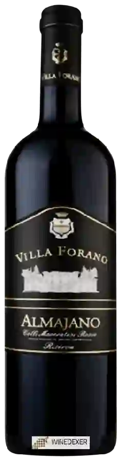 Winery Villa Forano - Almajano Colli Maceratesi Rosso Riserva Winery Villa Forano - Almajano Colli Maceratesi Rosso Riserva