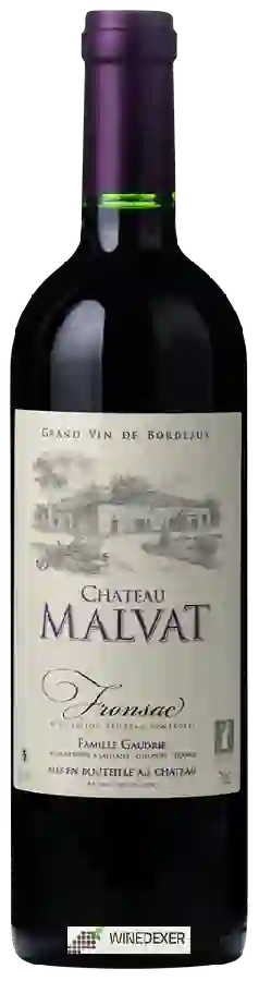 Château Villars - Château Malvat Fronsac Château Villars - Château Malvat Fronsac