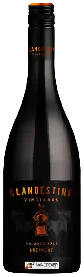 Winery Vinaceous - Clandestine Vineyards Grenache Winery Vinaceous - Clandestine Vineyards Grenache