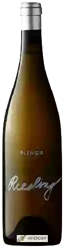 Winery Vinařství Plenér - Riesling