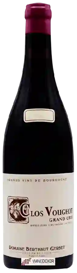 Domaine Berthaut-Gerbet - Clos Vougeot Grand Cru