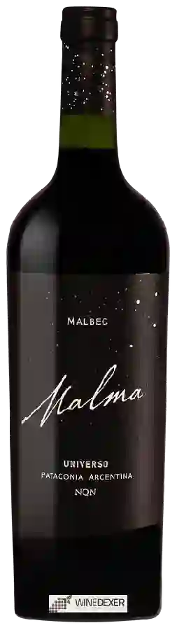 Winery Malma - NQN - Malbec Universo Winery Malma - NQN - Malbec Universo