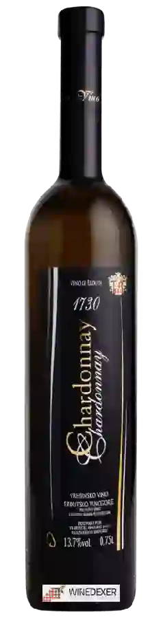 Winery Vinogorje Erdut - Vino iz Erduta - Chardonnay Winery Vinogorje Erdut - Vino iz Erduta - Chardonnay