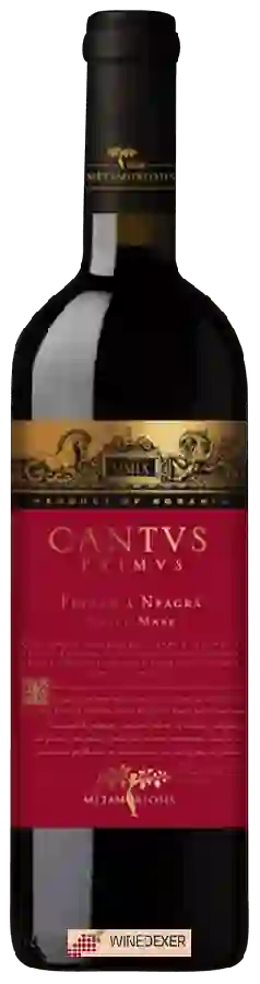 Winery Vitis Metamorfosis - Cantus Primus Fetească Neagră