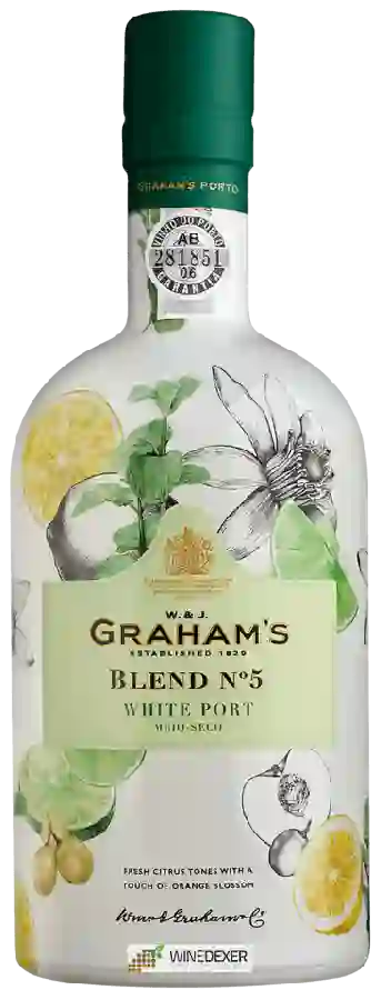 Winery W. & J. Graham's - Blend No 5 White Port Meio Seco Winery W. & J. Graham's - Blend No 5 White Port Meio Seco
