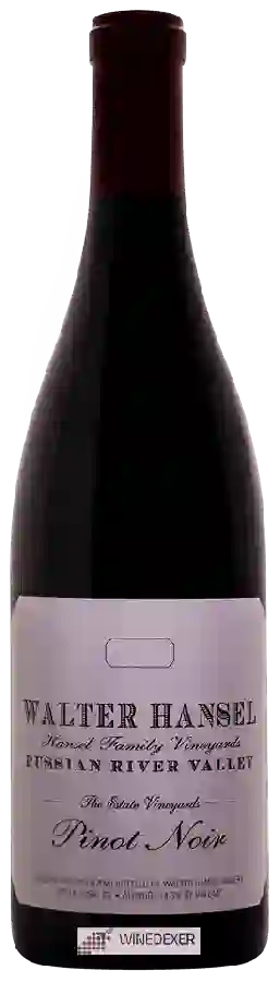 Winery Walter Hansel - The Estate Vineyards Pinot Noir Winery Walter Hansel - The Estate Vineyards Pinot Noir