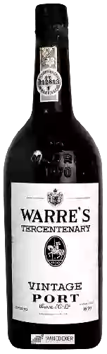 Winery Warre's - Tercentenary Vintage Port