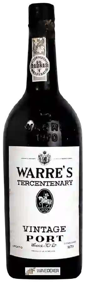 Winery Warre's - Tercentenary Vintage Port Winery Warre's - Tercentenary Vintage Port