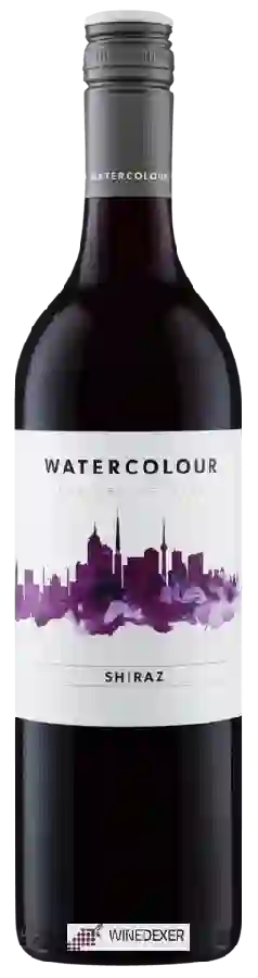 Winery Watercolour - Shiraz