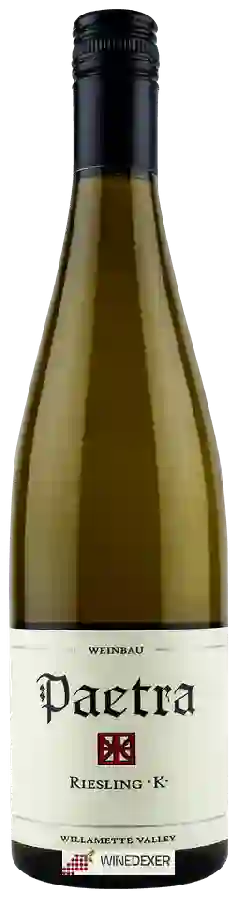 Winery Weinbau Paetra - K Riesling