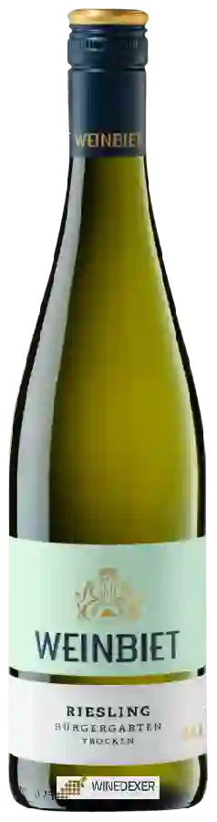 Winery Weinbiet - Bürgergarten Riesling Trocken Winery Weinbiet - Bürgergarten Riesling Trocken