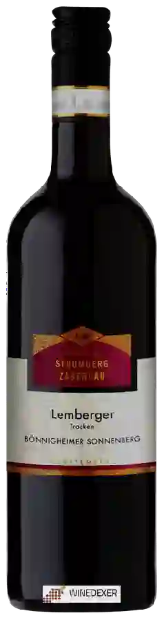Winery Weingärtner Stromberg Zabergäu - Bönnigheimer Sonnenberg Lemberger Trocken Winery Weingärtner Stromberg Zabergäu - Bönnigheimer Sonnenberg Lemberger Trocken
