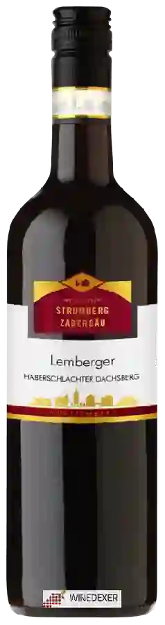 Winery Weingärtner Stromberg Zabergäu - Haberschlachter Dachsberg Lemberger