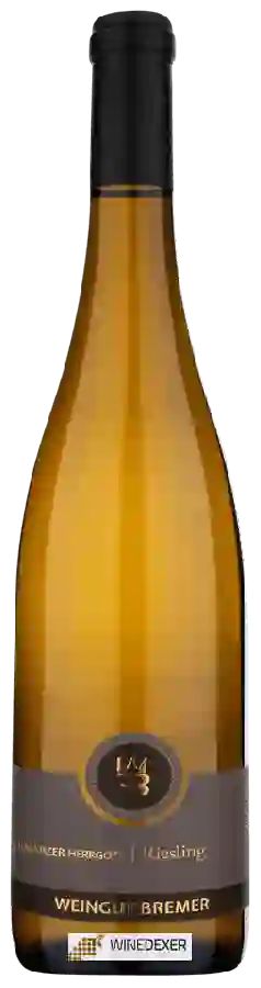 Weingut Bremer - Schwarzer Herrgott Riesling