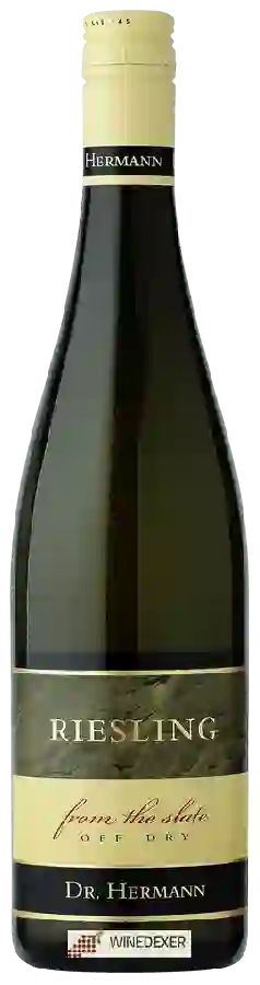 Winery Dr. Hermann - From The Slate Off Dry Riesling Winery Dr. Hermann - From The Slate Off Dry Riesling