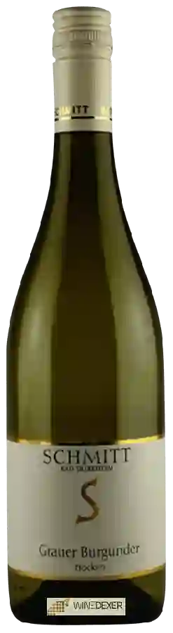 Winery Weingut Egon Schmitt - Grauer Burgunder Trocken Winery Weingut Egon Schmitt - Grauer Burgunder Trocken