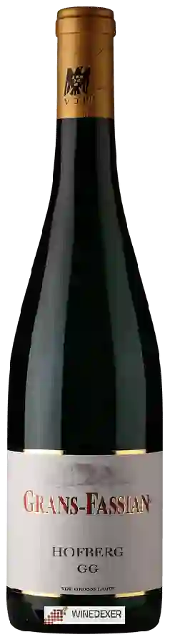 Winery Grans-Fassian - Hofberg GG Winery Grans-Fassian - Hofberg GG