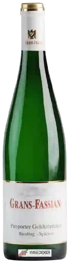 Winery Grans-Fassian - Piesporter Goldtröpfchen Riesling - Spätlese Winery Grans-Fassian - Piesporter Goldtröpfchen Riesling - Spätlese