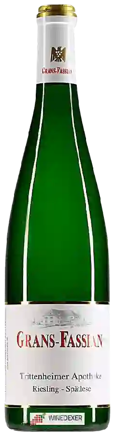 Winery Grans-Fassian - Trittenheimer Apotheke Riesling - Spätlese Winery Grans-Fassian - Trittenheimer Apotheke Riesling - Spätlese