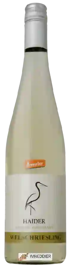 Winery Weingut Haider - Welschriesling Winery Weingut Haider - Welschriesling