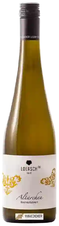 Weingut Loersch - Altärchen Riesling Kabinett Weingut Loersch - Altärchen Riesling Kabinett