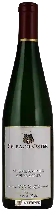 Winery Selbach-Oster - Wehlener Sonnenuhr Riesling Spätlese Winery Selbach-Oster - Wehlener Sonnenuhr Riesling Spätlese