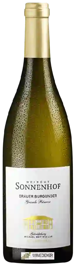 Winery Weingut Sonnenhof - Grande Réserve Grauer Burgunder