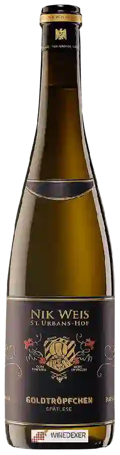 Winery St. Urbans-Hof - Black Label Nik Weis Goldtröpfchen Spätlese