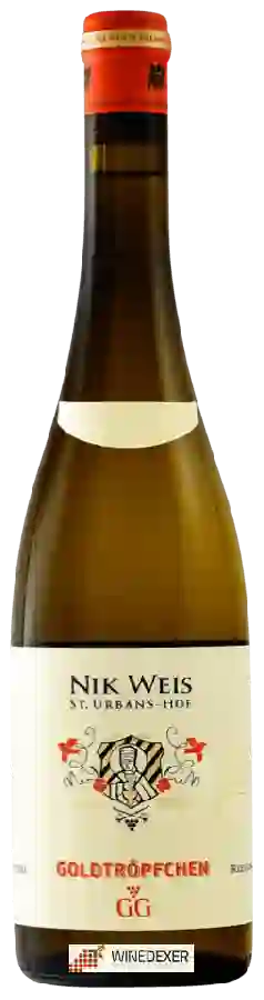 Winery St. Urbans-Hof - White Label Nik Weis Goldtröpfchen GG Winery St. Urbans-Hof - White Label Nik Weis Goldtröpfchen GG