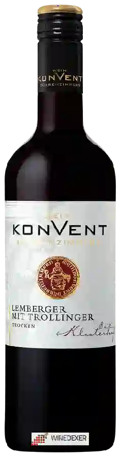 Winery Weinkonvent Dürrenzimmern - Klosterhof Lemberger - Trollinger Trocken