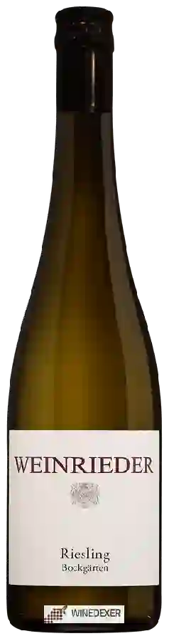 Winery Weinrieder - Bockgärten Riesling Winery Weinrieder - Bockgärten Riesling