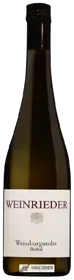 Winery Weinrieder - Weissburgunder Birthal