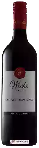 Winery Wicks Estate - Cabernet Sauvignon
