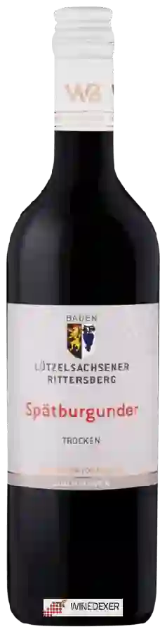 Winery Wiesloch - Lützelsachsener Rittersberg Spätburgunder Trocken