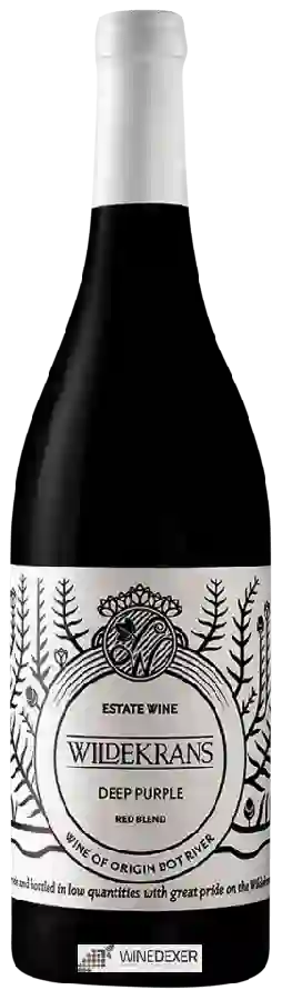 Winery Wildekrans - Estate Deep Purple Winery Wildekrans - Estate Deep Purple