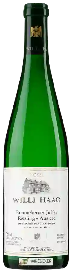 Winery Willi Haag - Brauneberger Juffer Riesling Auslese