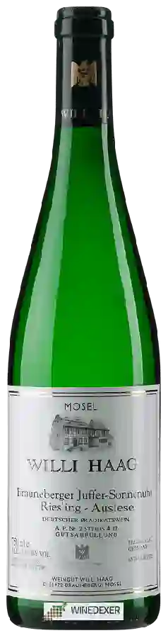 Winery Willi Haag - Brauneberger Juffer Sonnenuhr Riesling Auslese