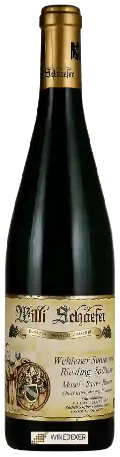 Winery Willi Schaefer - Wehlener Sonnenuhr Riesling Spätlese Winery Willi Schaefer - Wehlener Sonnenuhr Riesling Spätlese