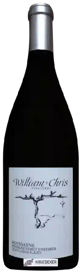 Winery William Chris Vineyards - Bingham Vineyard Roussanne