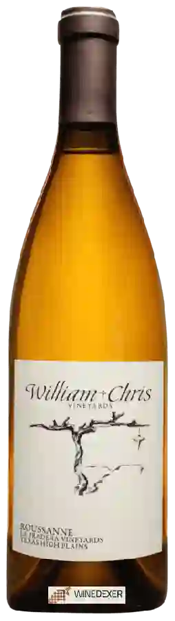 Winery William Chris Vineyards - La Pradera Vineyards Roussanne