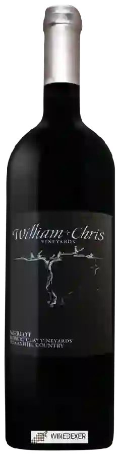 Winery William Chris Vineyards - Robert Clay Vineyards Merlot