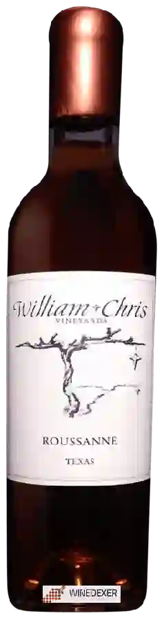 Winery William Chris Vineyards - Roussanne