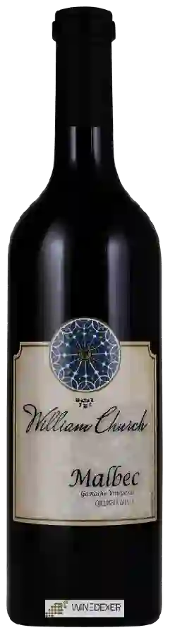 Winery William Church - Malbec (Gamache Vineyards) Winery William Church - Malbec (Gamache Vineyards)