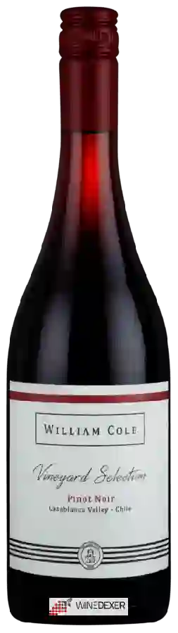 Winery William Cole - Vineyard Selection Pinot Noir Winery William Cole - Vineyard Selection Pinot Noir