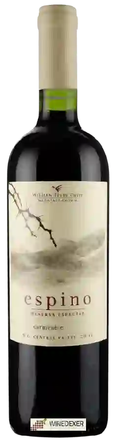Winery William Fèvre Chile - Espino Carmenère Winery William Fèvre Chile - Espino Carmenère